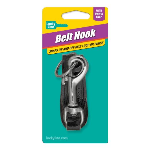 Picture of Leather Belt Hook with Bolt Snap
