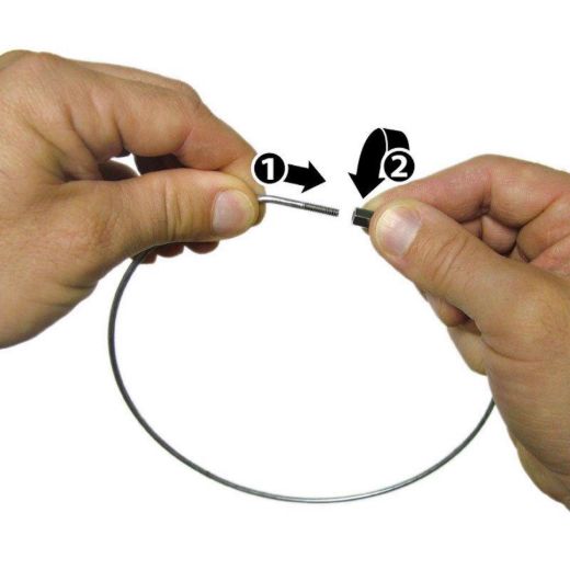 Picture of Threaded Locking Key Rings