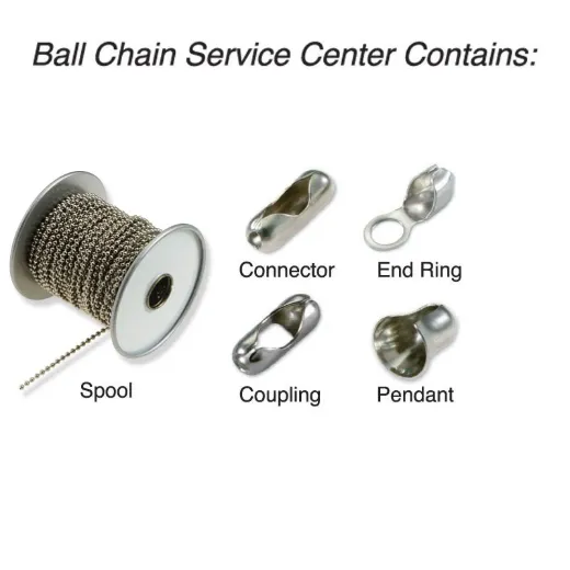Picture of Ball Chain Spool & Connectors