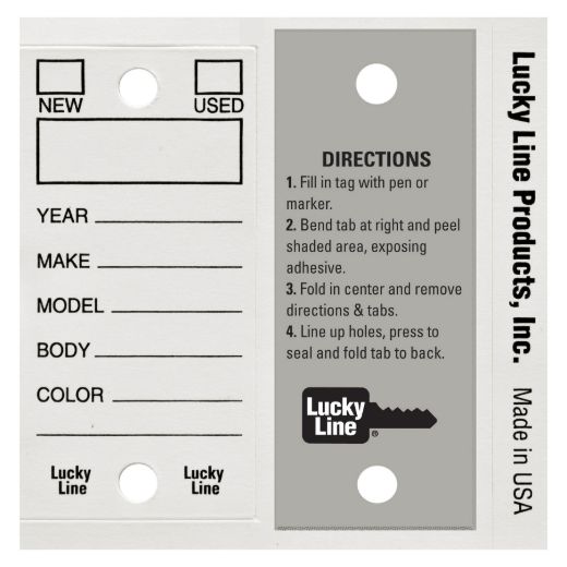 Picture of Self Laminating Stock Tag