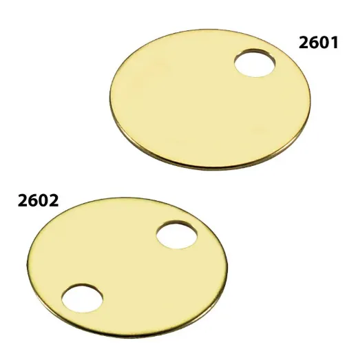 Picture of Solid Brass Tags