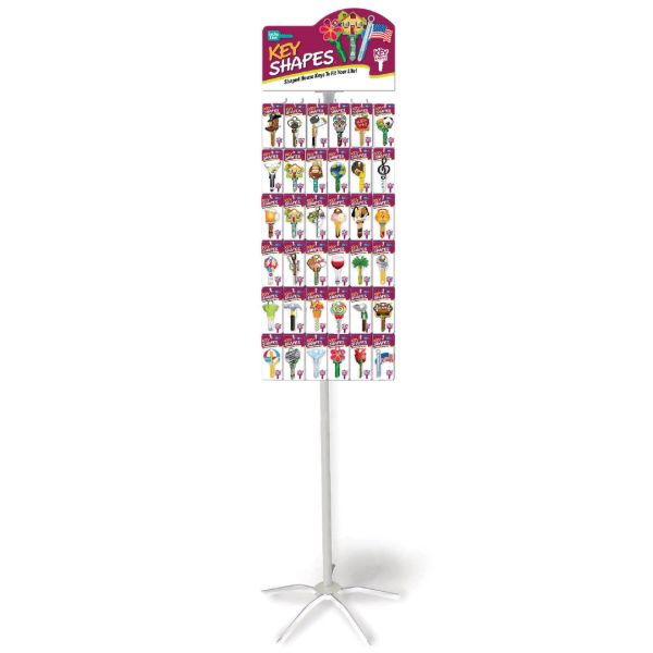 Picture of Key Shapes™ Revolving Floor Display