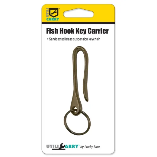 Fish Hook Key Carrier