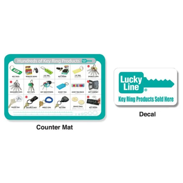 Lucky Line Counter Mat & Decal