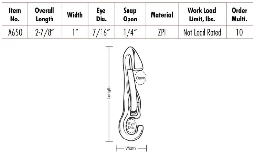 All-Purpose Snaps, Open Eye