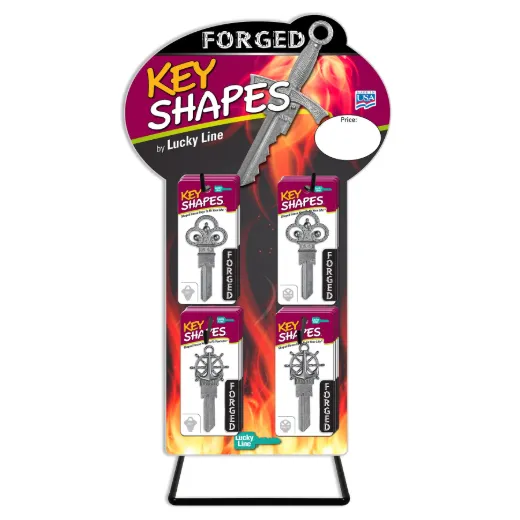Forged Key Shapes