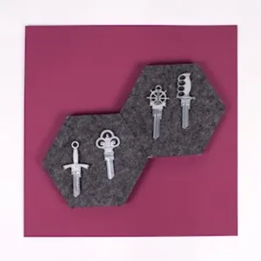 Forged Key Shapes