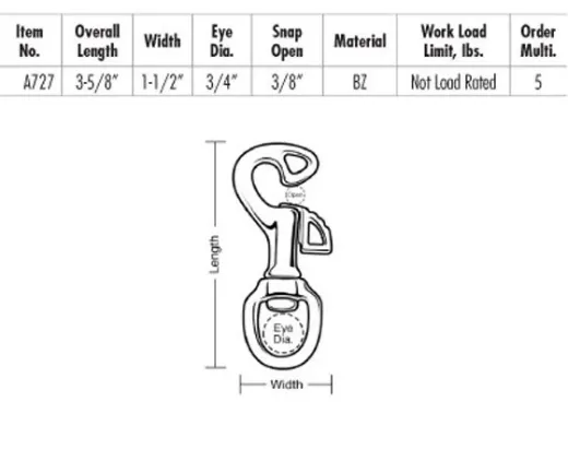 Butterfly Slide Bolt Snap