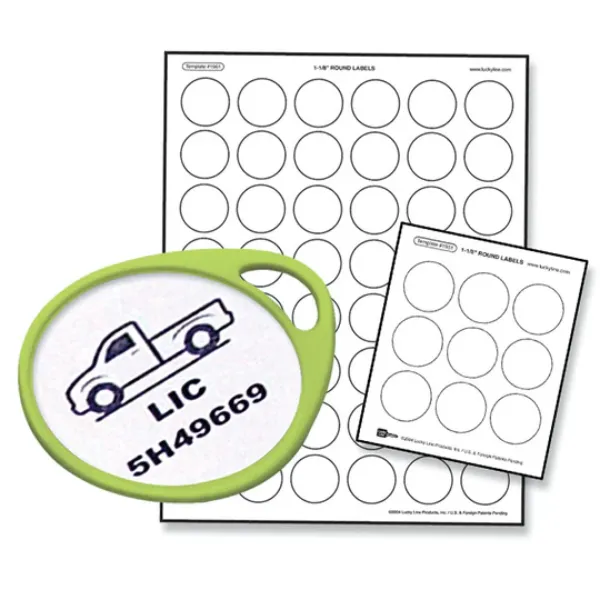 Round Label-it Labels