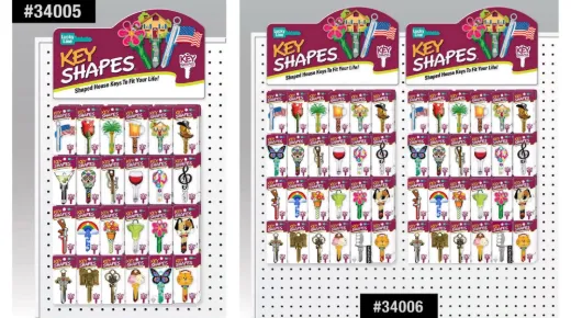 Key Shapes™ 1 & 2 Panel Wall Display