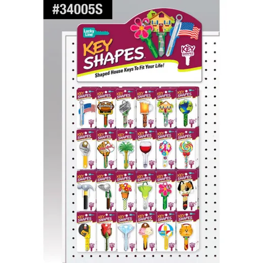 Key Shapes™ 1 & 2 Panel Wall Display