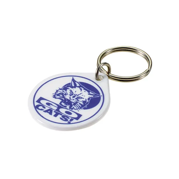 Custom Imprinted Round Key Fob