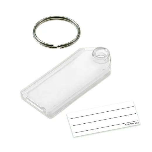 Custom Imprinted Key Tag with Split Ring
