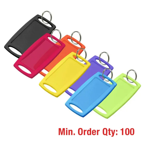 Bulk Non-Packaged Large Rectangular Label-it Plastic Tag