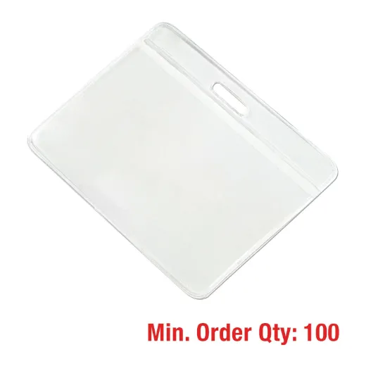 Bulk Non-Packaged Clear I.D. Badge Holder