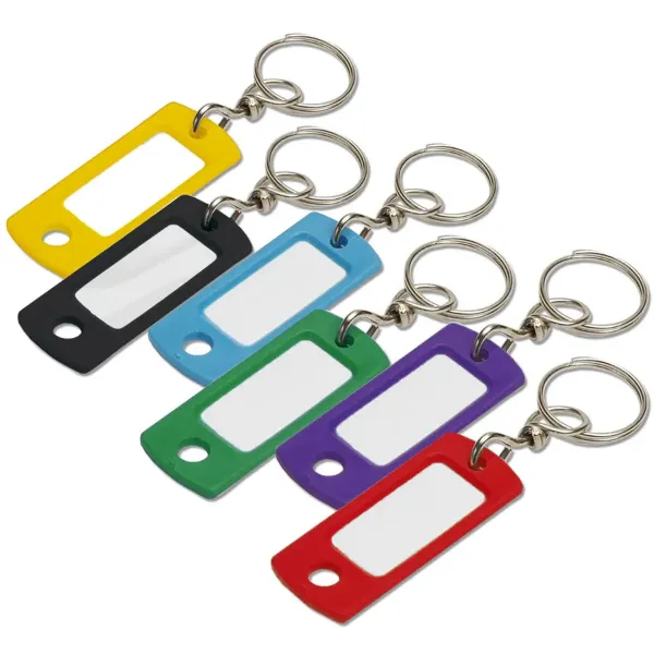 Key Tag with Swivel Ring