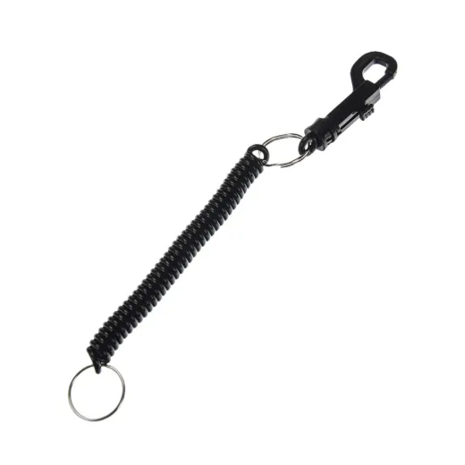 Designer Key Coil with Clip