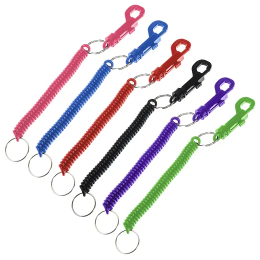 Designer Key Coil with Clip