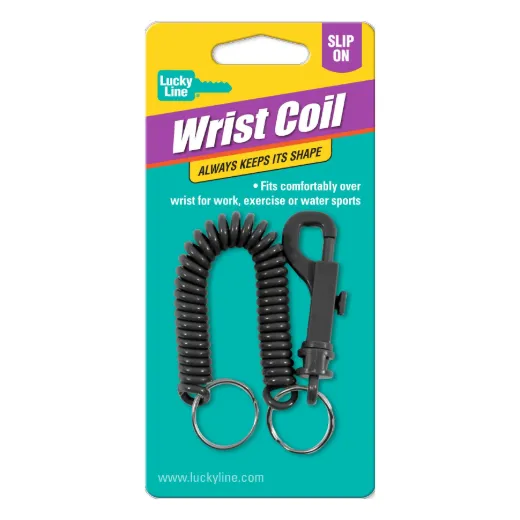 Designer Key Coil with Clip