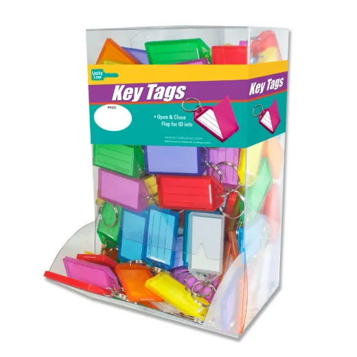 Key Tag with Flap & Split Ring