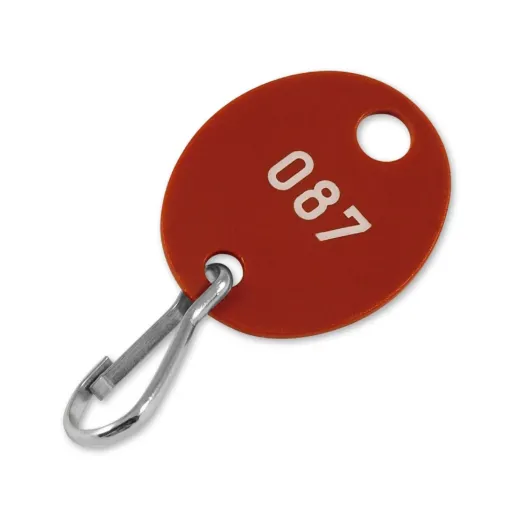 Oval Cabinet Tags