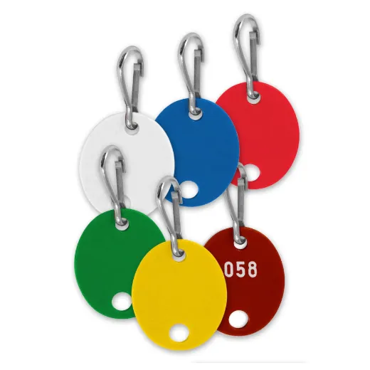 Oval Cabinet Tags