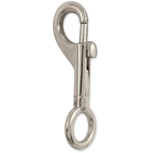 Slide Bolt Snaps, Fixed Eye