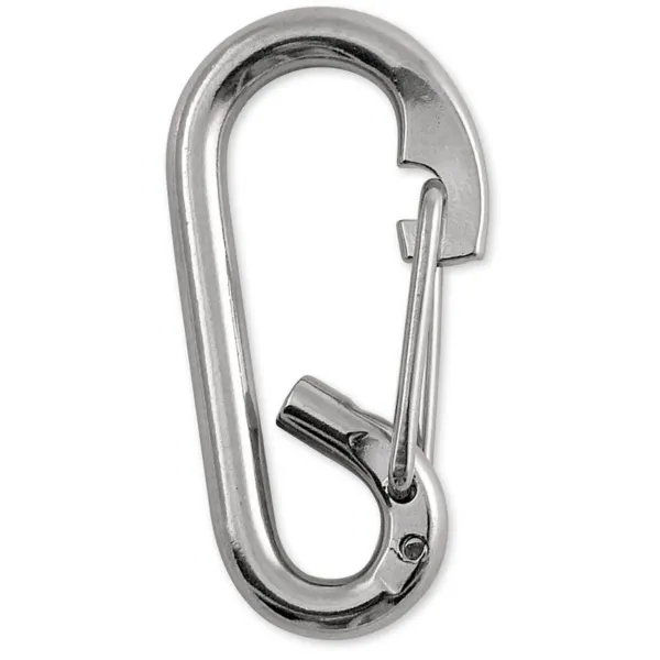 Oval Stainless Loop Spring Snaps, Wire Gate
