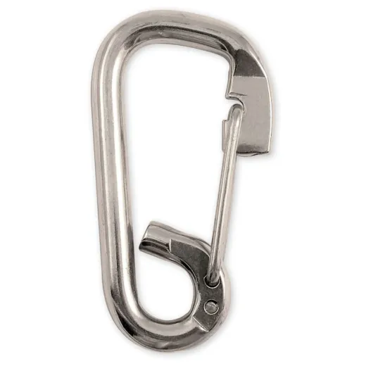 Stainless Loop Spring Snaps, Wire Gate