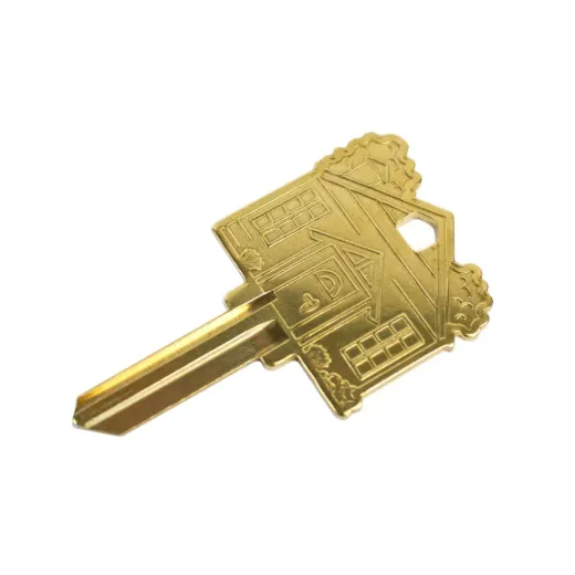 Brass House Key | Key Shapes™