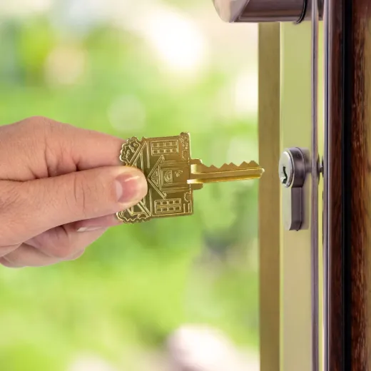 Brass House Key | Key Shapes™