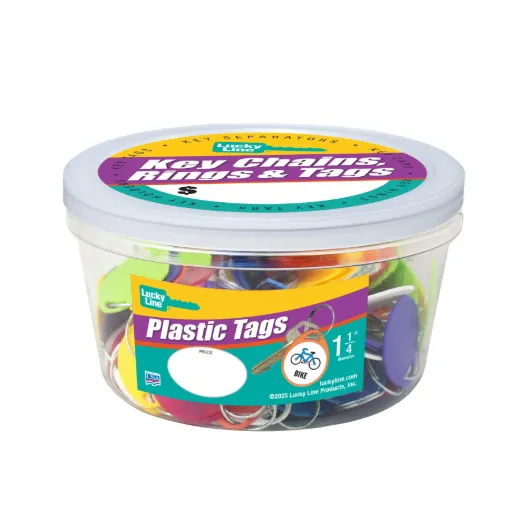 Round Label-It™ Plastic Tags