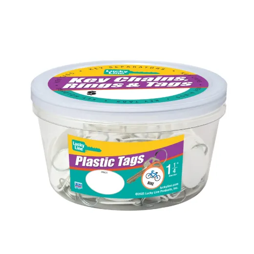 Round Label-It™ Plastic Tags
