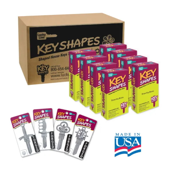 FORGED KEY SHAPES 8 SKUS 20 PCS