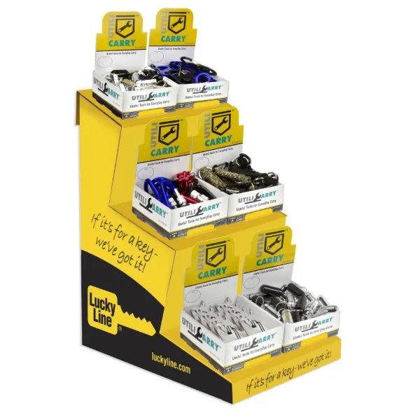 UTILICARRY DISPLAY BOX COUNTER RACK