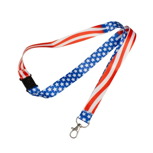 DESIGNER LANYARD PATRIOTIC  10ea/PK