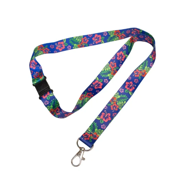 DESIGNER LANYARD HIBISCUS  10ea/PK