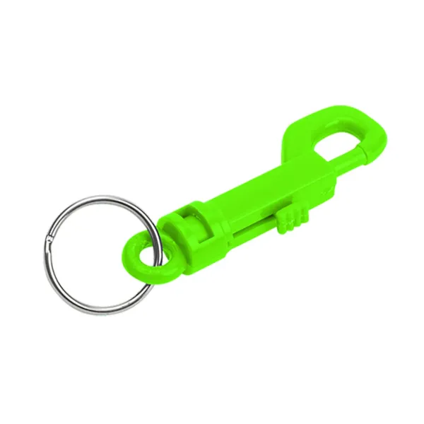 PLASTIC KEY CLIP  GREEN  25/PK