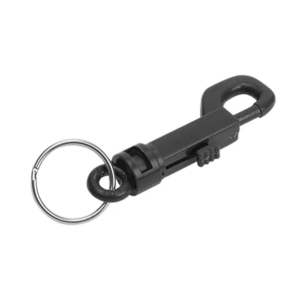 PLASTIC KEY CLIP  BLACK  25/PK