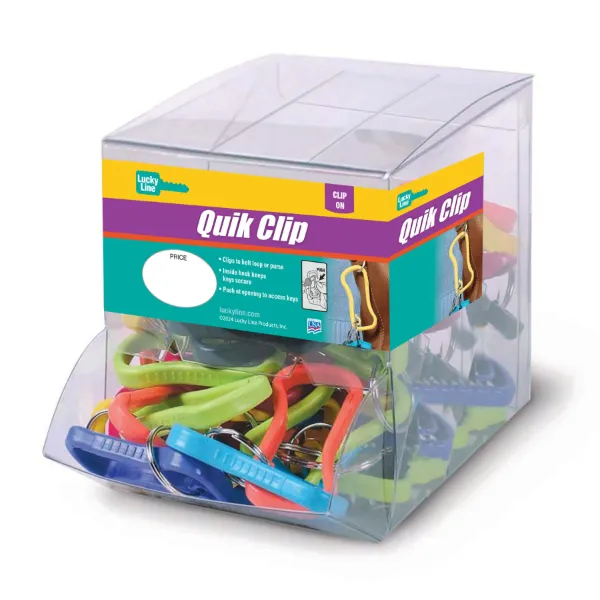 QUIK CLIP  ASST  50/BX W/UPC