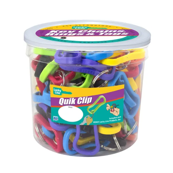 QUIK CLIP  1  SKR  ASST  75/JR