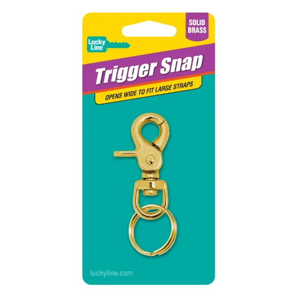 BRASS TRIGGER SNAP W/SKR  1/CD