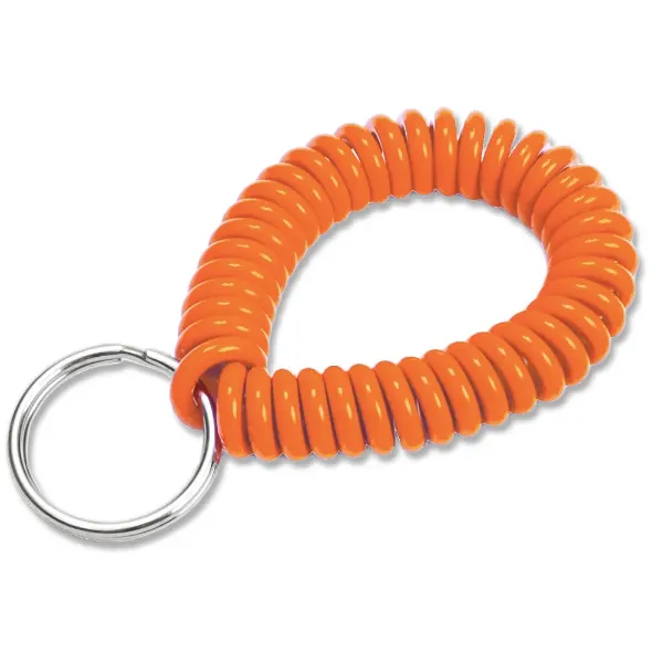 WRIST COIL W/RING  ORANGE  10/PK