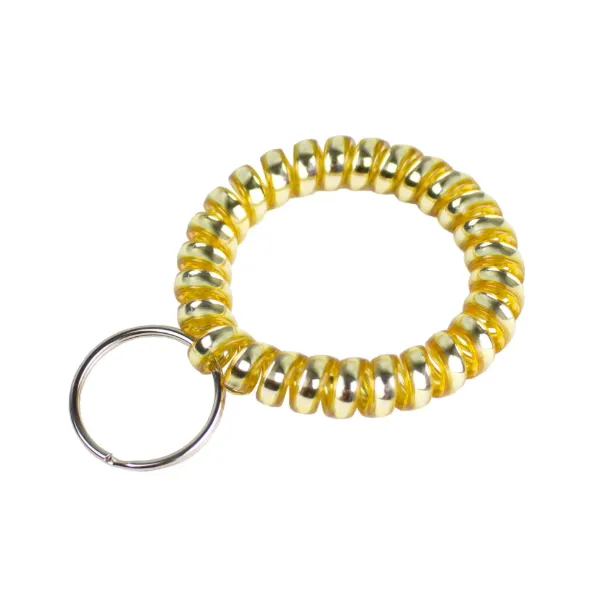 WRIST COIL W/RING GOLD 1/BAG