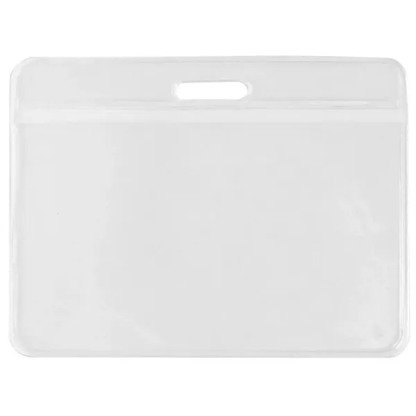 4 1/2 x 2 1/4 HORIZONTAL ID PVC BADGE HOLDER 5/PKG