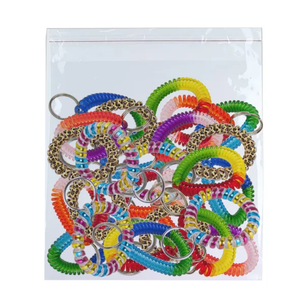 MULTICOLOR WRIST COIL ASST 25/PK