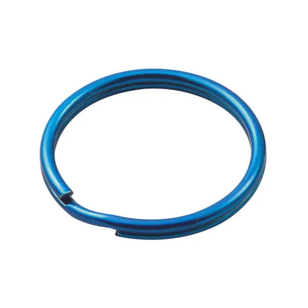 1  SPLIT RING  BLUE  25/PK