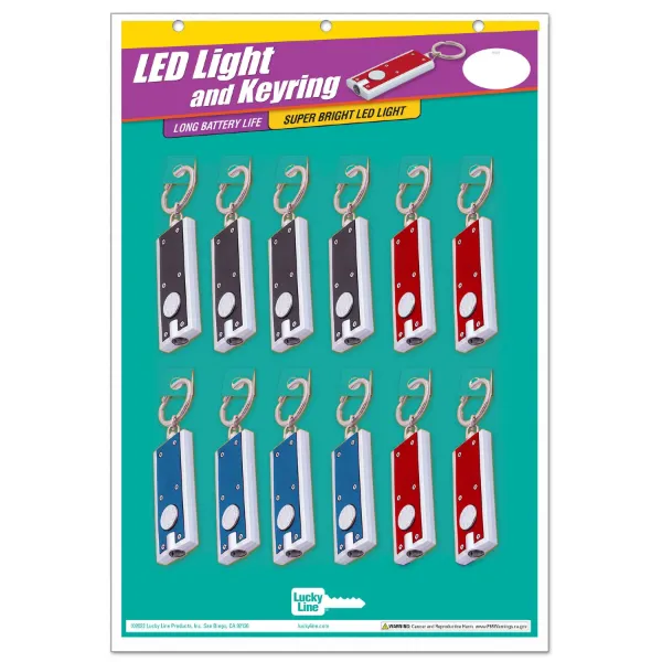 LED LIGHT  FLAT STYL  ASST  12ea/CD