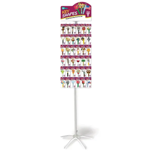 KEY SHAPES FLOOR DISPLAY, 72 SKUS, 360 PCS (5K, 5S)
