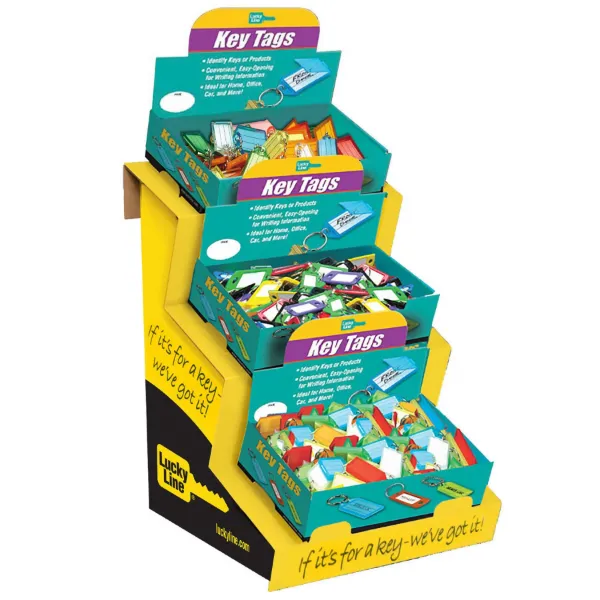 3-TIER DSPLY ID TAGS   400 PCS